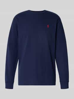 Polo Ralph Lauren Classic fit shirt met lange mouwen en labelstitching