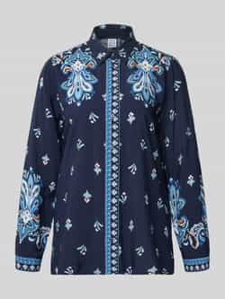 Emily Van den Bergh Regular fit blouse met manchetten