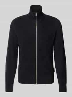 Marc O'Polo Regular fit cardigan van ribgebreid biologisch katoen