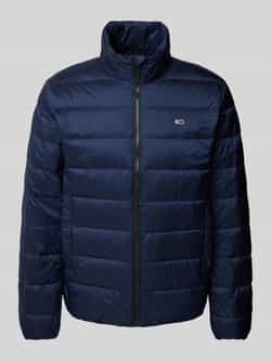 Tommy Jeans Plus Gewatteerde jas TJM LT DOWN JACKET EXT in grote maten logoborduring ritszakken