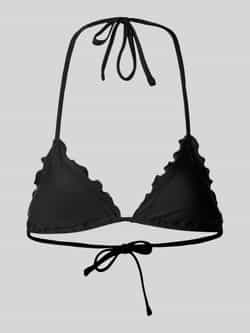 HUGO Bikinitop met halter model 'RUFFLE'