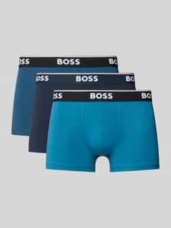 Boss Regular fit boxershort van katoenmix in een set van 3 stuks