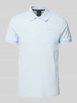 Geox Regular fit poloshirt met polokraag