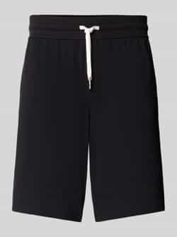 Tommy Hilfiger Regular fit korte loungebroek van katoenmix