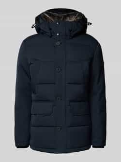 Strellson Regular fit gewatteerd jack met capuchon model 'PIAZZA'
