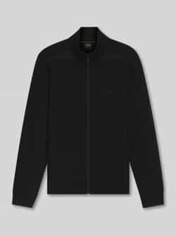 BOSS Green Regular fit sweatjack van viscosemix model 'KN_LEAGUE FZ'