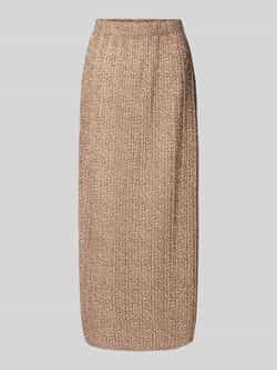Soyaconcept Maxirok met plissévouwen model 'FLEUR 2'