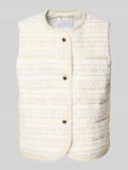 Rich & Royal Gilet met ronde hals
