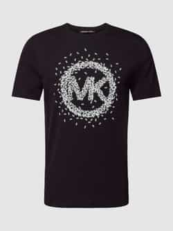 Michael Kors T-shirt met labelprint model 'SCATTERED'