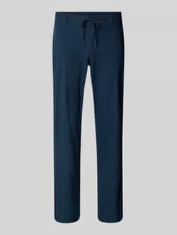 Selected Homme Regular tapered fit chino met tunnelkoord model 'LERO'