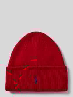 Polo Ralph Lauren Muts van wol met labeldetail model 'PONY'