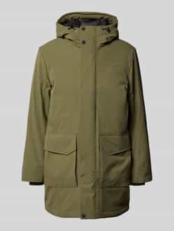 Tom Tailor Denim Regular fit parka met waterafstotende functie