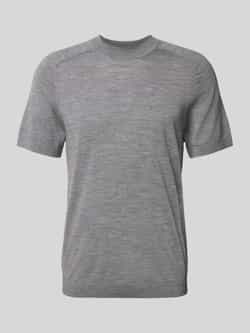 Selected Homme Regular fit T-shirt van zuivere wol