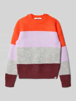 Garcia Gebreide pullover in colour-blocking-design