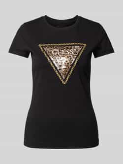 Guess T-shirt met kralen