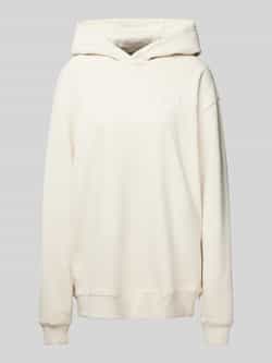 Hugo Blue Oversized hoodie met statementprint