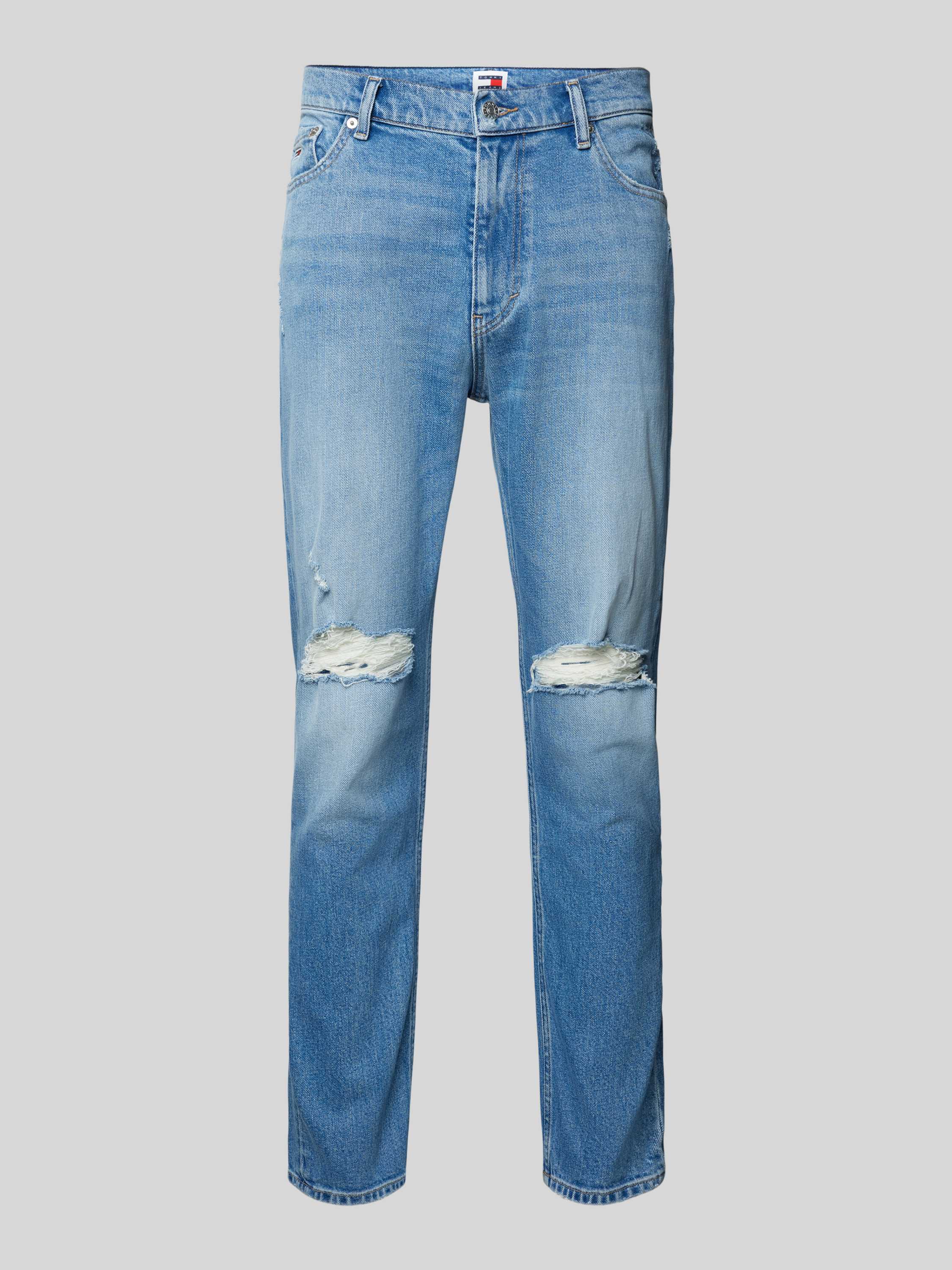 Tommy Jeans Tapered fit jeans in destroyed-look model 'DAD JEAN'