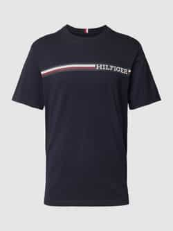 Tommy Hilfiger Moderne Iconische T-shirts en Polos Blue Heren