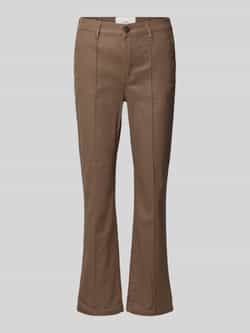 Opus Flared jeans met Franse steekzakken model 'Ebbi'
