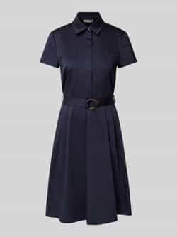 Christian Berg Woman Selection Jurk met effen design en tailleband
