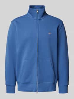 Gant Regular fit sweatjack met labelstitching model 'SGIELD'