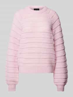 Pieces Regular fit gebreide pullover met structuurmotief model 'JAYDA'