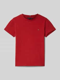 Tommy Hilfiger Shirt met korte mouwen ESSENTIAL COTTON TEE S S Kinderen tot 16 jaar met logostiksel