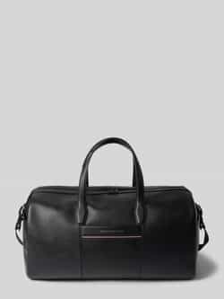 Tommy Hilfiger Houtje-touwtjejas in leerlook model 'TH CORP'
