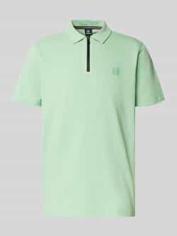 Lerros Regular fit poloshirt met logodetail