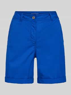 Tom Tailor Regular fit chinobermuda met steekzakken