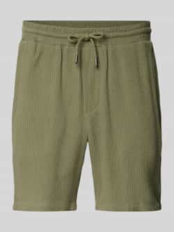 Only & Sons Korte broek met structuurmotief en elastische band model 'BERTIL'