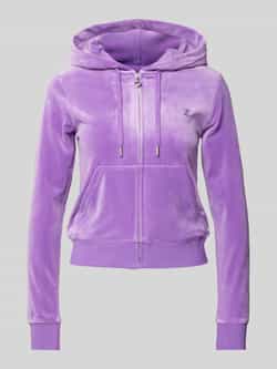 Juicy Couture Sweatjack met capuchon model 'ROBERTSON'