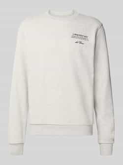Les Deux Sweatshirt met labelprint model 'West Side'