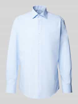 ETERNA REGULAR FIT Modern fit zakelijk overhemd met kentkraag