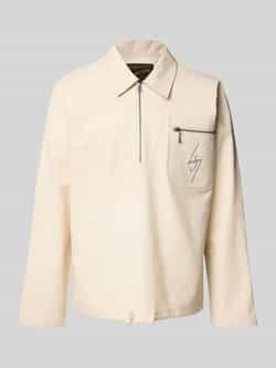 DEUS EX MACHINA Sweatshirt met korte ritssluiting model 'Specter'