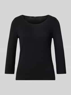 someday Shirt met lange mouwen van viscosemix met ronde hals model 'Kirosa'