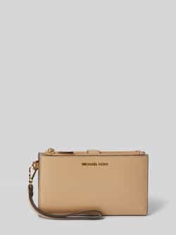 MICHAEL Kors Leren portemonnee met labelapplicatie model 'JET SET'