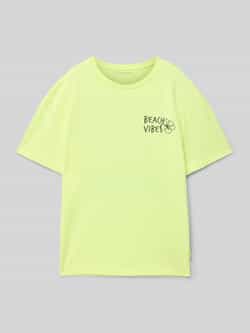 Tom Tailor Oversized T-shirt van katoenmix