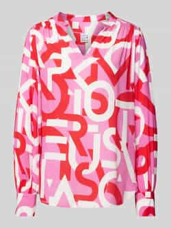 Emily Van den Bergh Regular fit blouse met V-hals