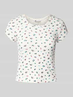 Tommy Jeans Slim fit T-shirt van katoenmix