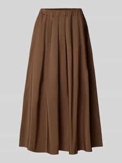 Weekend Max Mara Uitlopende midirok met tailleriem