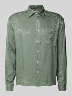 WOODBIRD Vrijetijdsoverhemd met knoopsluiting model 'Buzo'