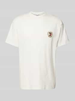 TOMMY JEANS T-shirt TJM REG RWB CREST FLAG TEE EXT geborduurd merkembleem op borsthoogte