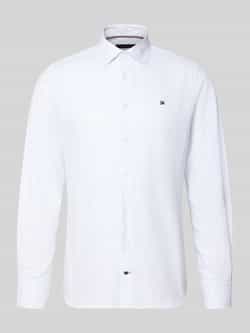 Tommy Hilfiger Regular fit zakelijk overhemd van puur katoen