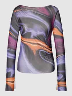Gina Tricot Shirt met lange mouwen met boothals