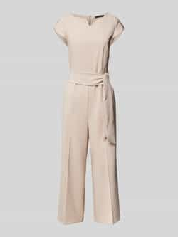 Betty Barclay Elegant Jumpsuit met Zakken Beige Dames