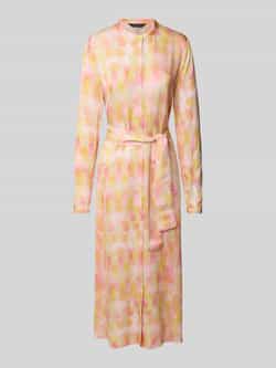 Armani Exchange Midi-jurk met strikceintuur