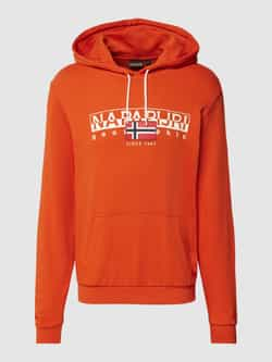 Napapijri Hoodie met labelprint