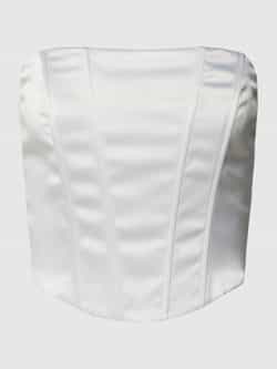 Gina Tricot Strapless corsagejurk in effen design
