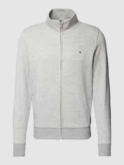 Christian Berg Men Sweatjack in gemêleerde look